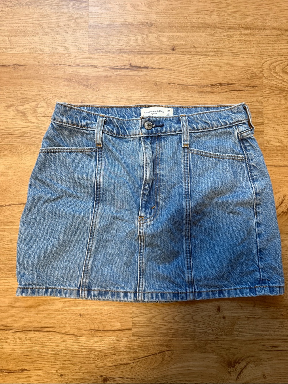 Abercrombie & Fitch Denim Mini Skirt